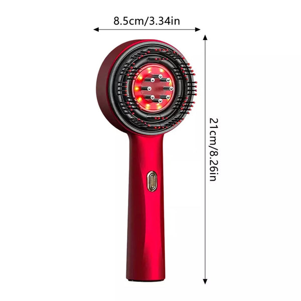 Thick Locks Red Light Head Massager